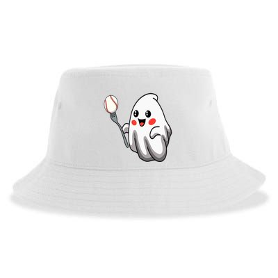 Ghost Forkball Baseball Pitch Fork Ball Strikeout Pitcher Sustainable Bucket Hat