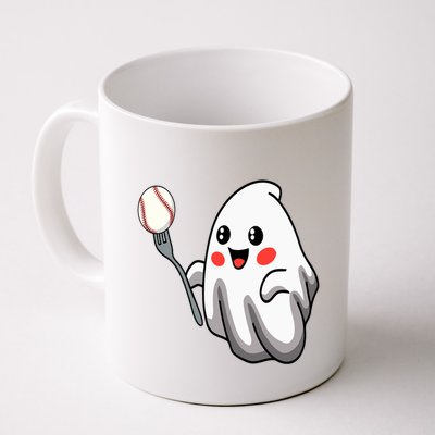 Ghost Forkball Baseball Pitch Fork Ball Strikeout Pitcher Mug