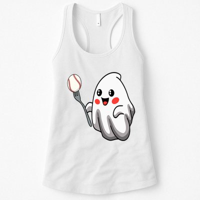 Ghost Forkball Baseball Pitch Fork Ball Strikeout Pitcher Womens Tank Top