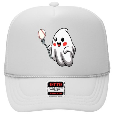 Ghost Forkball Baseball Pitch Fork Ball Strikeout Pitcher Trucker Hat