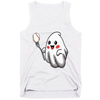 Ghost Forkball Baseball Pitch Fork Ball Strikeout Pitcher Tank Top