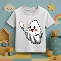 Ghost Forkball Baseball Pitch Fork Ball Strikeout Pitcher Toddler T-Shirt