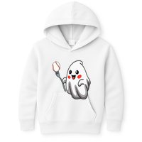 Ghost Forkball Baseball Pitch Fork Ball Strikeout Pitcher Kids Hoodie
