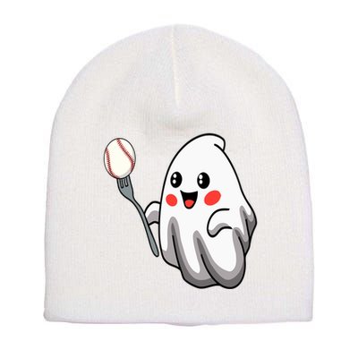 Ghost Forkball Baseball Pitch Fork Ball Strikeout Pitcher Short Acrylic Beanie
