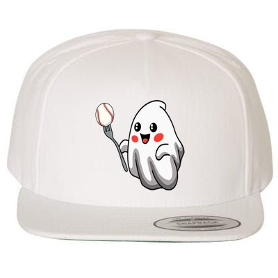 Ghost Forkball Baseball Pitch Fork Ball Strikeout Pitcher Wool Snapback Cap
