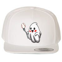 Ghost Forkball Baseball Pitch Fork Ball Strikeout Pitcher Wool Snapback Cap