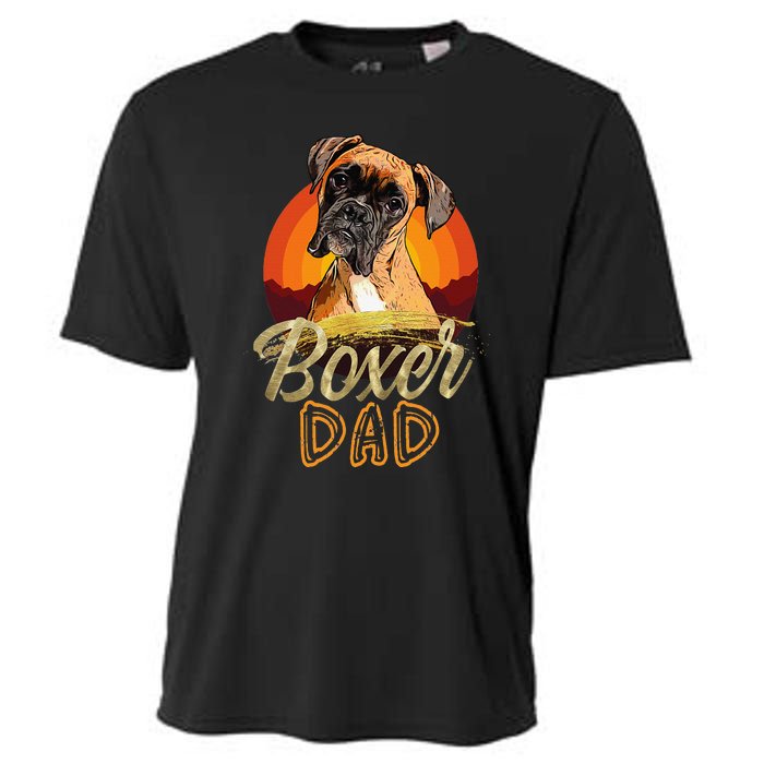 Gift For Boxer Lover Boxer Dad Cooling Performance Crew T-Shirt