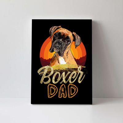 Gift For Boxer Lover Boxer Dad Canvas