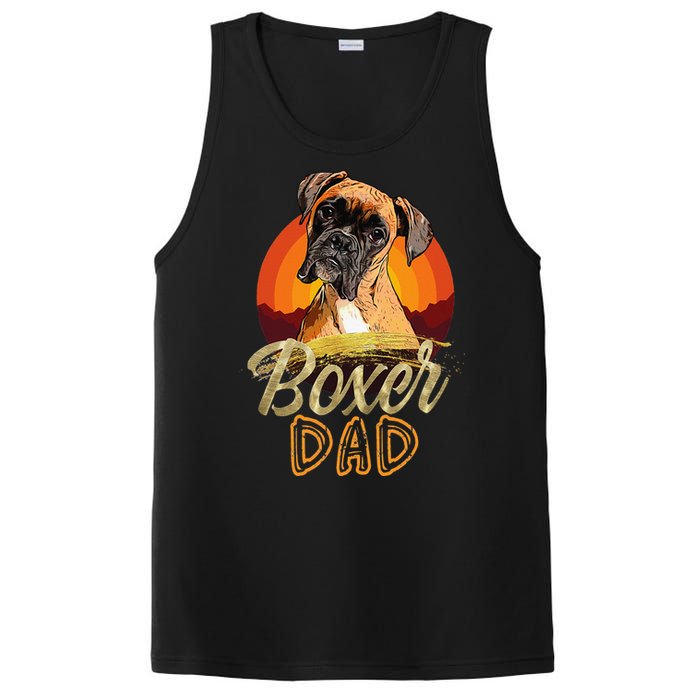 Gift For Boxer Lover Boxer Dad PosiCharge Competitor Tank