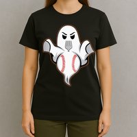 Ghost Forkball Baseball Pitch Fork Ball Strikeout Pitcher T-Shirt