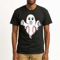 Ghost Forkball Baseball Pitch Fork Ball Strikeout Pitcher Tall T-Shirt