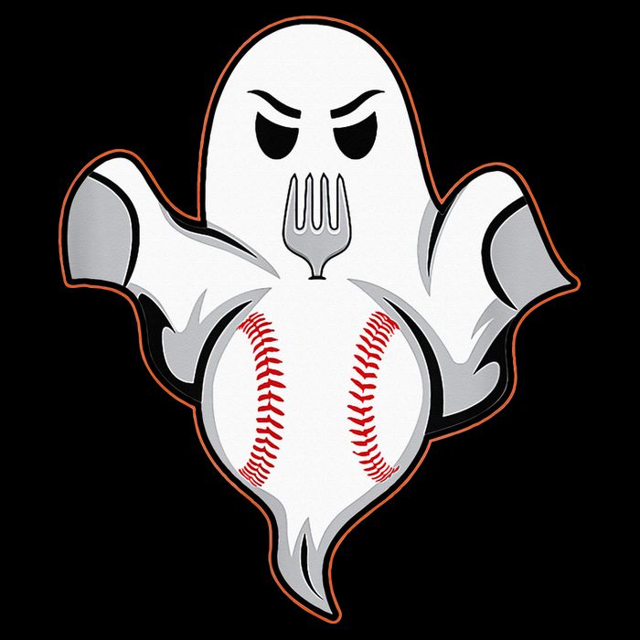 Ghost Forkball Baseball Pitch Fork Ball Strikeout Pitcher Button