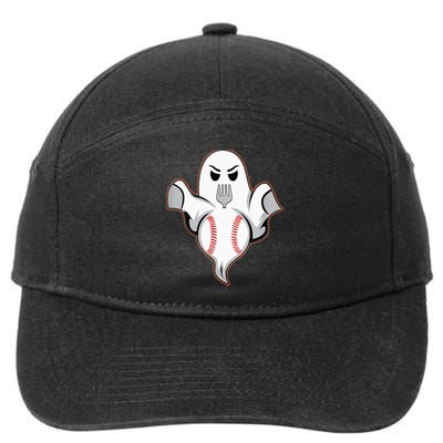 Ghost Forkball Baseball Pitch Fork Ball Strikeout Pitcher 7-Panel Snapback Hat