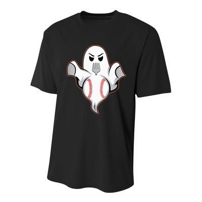 Ghost Forkball Baseball Pitch Fork Ball Strikeout Pitcher Youth Performance Sprint T-Shirt