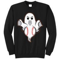 Ghost Forkball Baseball Pitch Fork Ball Strikeout Pitcher Tall Sweatshirt