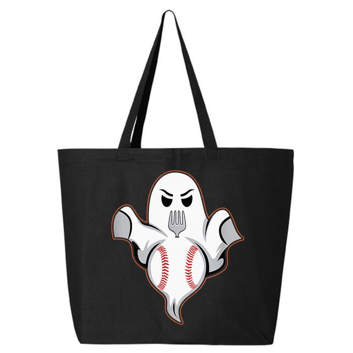 Ghost Forkball Baseball Pitch Fork Ball Strikeout Pitcher 25L Jumbo Tote