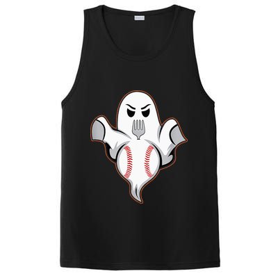 Ghost Forkball Baseball Pitch Fork Ball Strikeout Pitcher PosiCharge Competitor Tank
