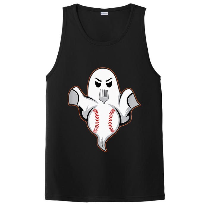 Ghost Forkball Baseball Pitch Fork Ball Strikeout Pitcher PosiCharge Competitor Tank