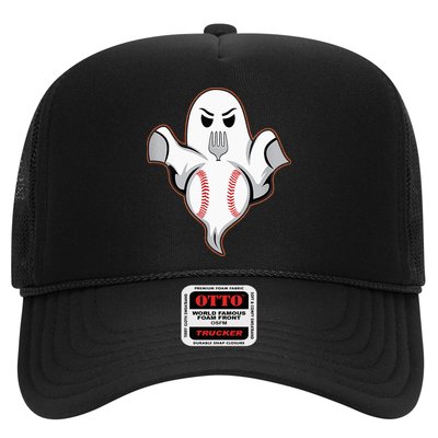 Ghost Forkball Baseball Pitch Fork Ball Strikeout Pitcher Trucker Hat