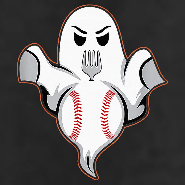 Ghost Forkball Baseball Pitch Fork Ball Strikeout Pitcher Trucker Hat