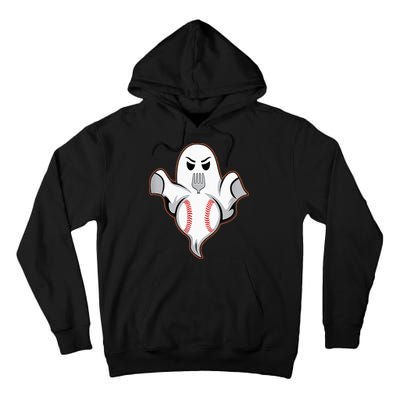 Ghost Forkball Baseball Pitch Fork Ball Strikeout Pitcher Tall Hoodie
