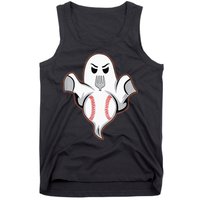 Ghost Forkball Baseball Pitch Fork Ball Strikeout Pitcher Tank Top