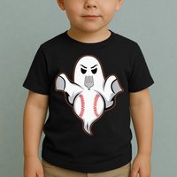 Ghost Forkball Baseball Pitch Fork Ball Strikeout Pitcher Toddler T-Shirt