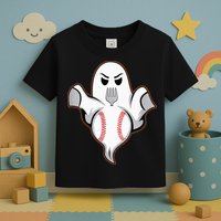 Ghost Forkball Baseball Pitch Fork Ball Strikeout Pitcher Toddler T-Shirt