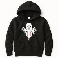 Ghost Forkball Baseball Pitch Fork Ball Strikeout Pitcher Kids Hoodie