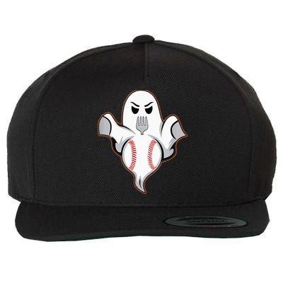 Ghost Forkball Baseball Pitch Fork Ball Strikeout Pitcher Wool Snapback Cap