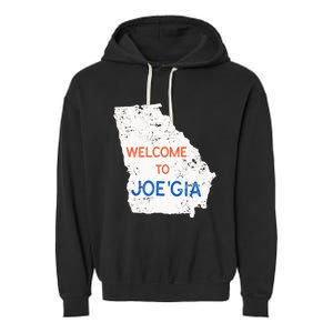 Georgia Flips Blue Atlanta Flips Pro Biden Joe Biden Garment-Dyed Fleece Hoodie