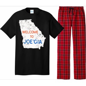 Georgia Flips Blue Atlanta Flips Pro Biden Joe Biden Pajama Set