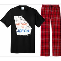 Georgia Flips Blue Atlanta Flips Pro Biden Joe Biden Pajama Set