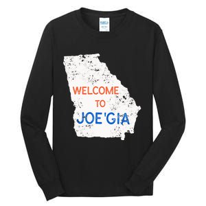 Georgia Flips Blue Atlanta Flips Pro Biden Joe Biden Tall Long Sleeve T-Shirt