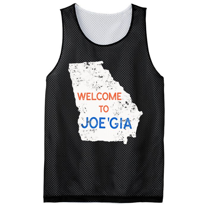 Georgia Flips Blue Atlanta Flips Pro Biden Joe Biden Mesh Reversible Basketball Jersey Tank