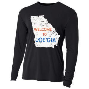 Georgia Flips Blue Atlanta Flips Pro Biden Joe Biden Cooling Performance Long Sleeve Crew