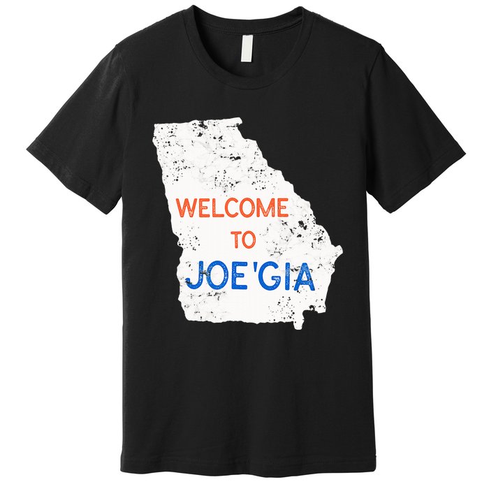 Georgia Flips Blue Atlanta Flips Pro Biden Joe Biden Premium T-Shirt