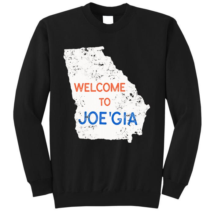 Georgia Flips Blue Atlanta Flips Pro Biden Joe Biden Tall Sweatshirt