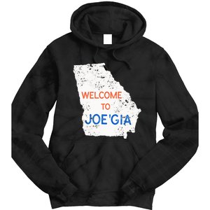 Georgia Flips Blue Atlanta Flips Pro Biden Joe Biden Tie Dye Hoodie