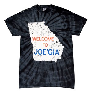 Georgia Flips Blue Atlanta Flips Pro Biden Joe Biden Tie-Dye T-Shirt