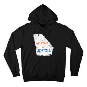 Georgia Flips Blue Atlanta Flips Pro Biden Joe Biden Tall Hoodie