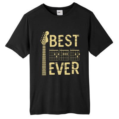 Guitarist Father Best Dad Ever D A D Chord Gifts Guitar Tall Fusion ChromaSoft Performance T-Shirt