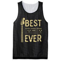 Guitarist Father Best Dad Ever D A D Chord Gifts Guitar Mesh Reversible Basketball Jersey Tank