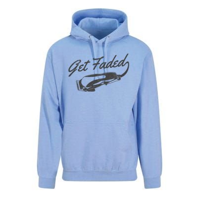 Get Faded Barber Hairdresser Hairdresser Fadecut Funny Gift Unisex Surf Hoodie