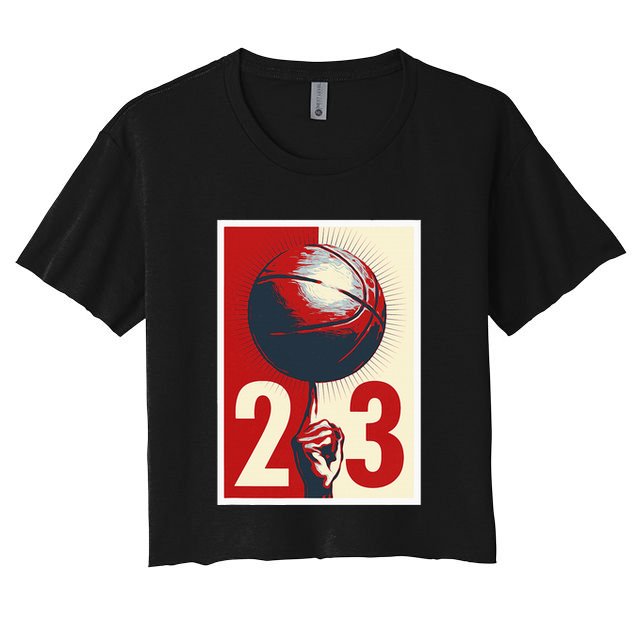 Gift For Basketball Fan Streetball Street Basketball Crop Top