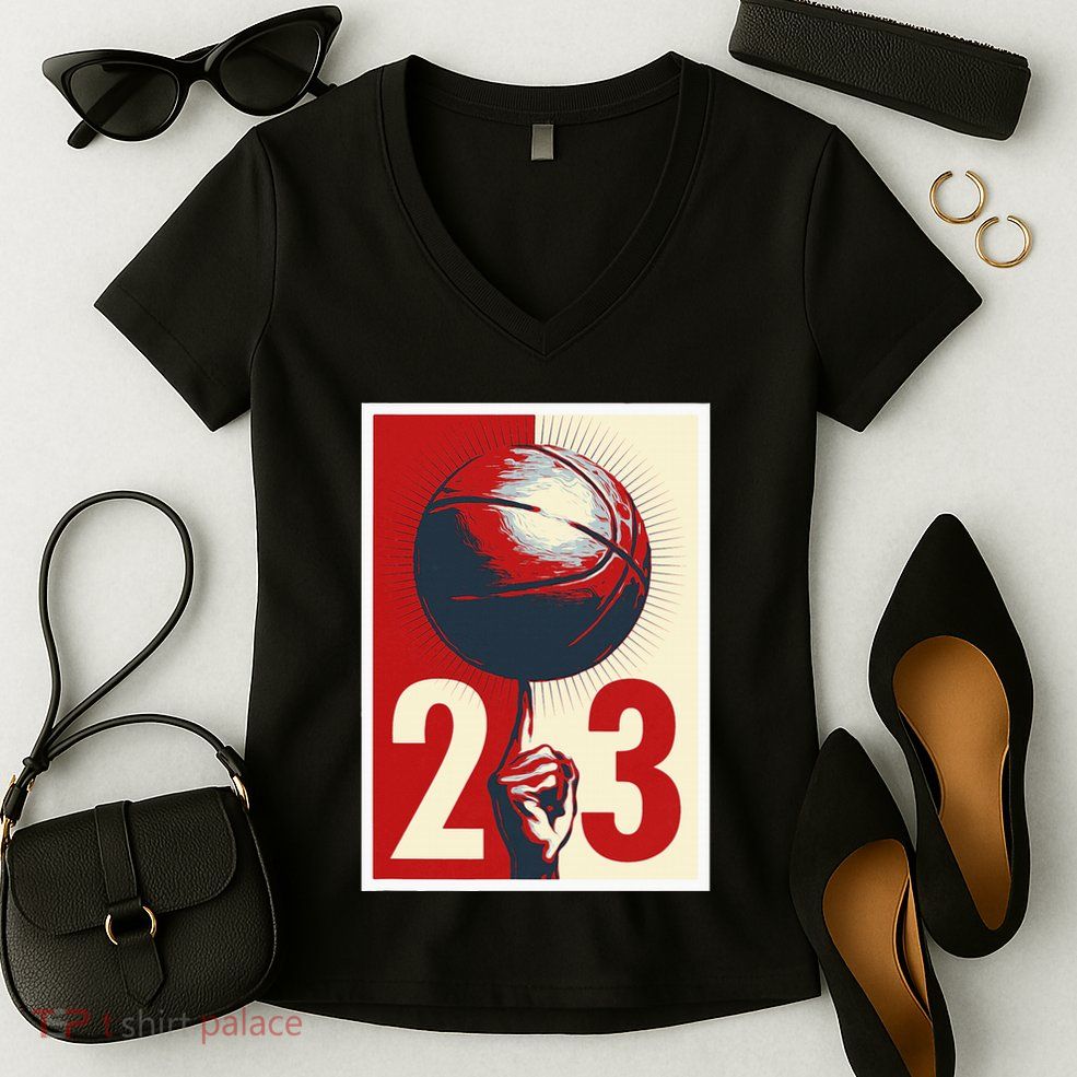 Gift For Basketball Fan Streetball Street Basketball Women's V-Neck T-Shirt