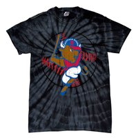 Gift for baseball lover Bisons Vintage Buffalo cute Tie-Dye T-Shirt