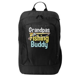 Grandpa's Fishing Buddy Fishing City Backpack