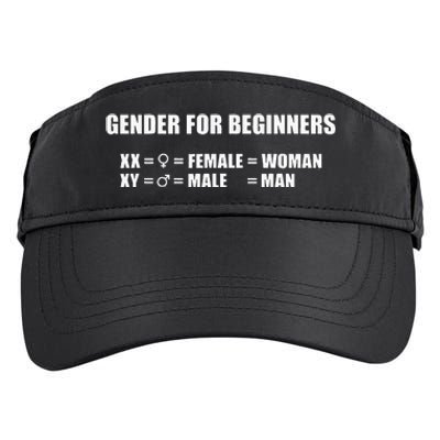 Gender For Beginners Xx Woman Xy Man Adult Drive Performance Visor