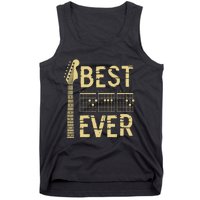 Guitarist Father Best Dad Ever D A D Chord Gifts Guitar Tank Top